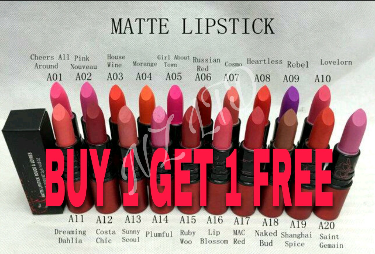 Riri Mac Lipstick Buy 1 Get 1 Free Dm Me For Price