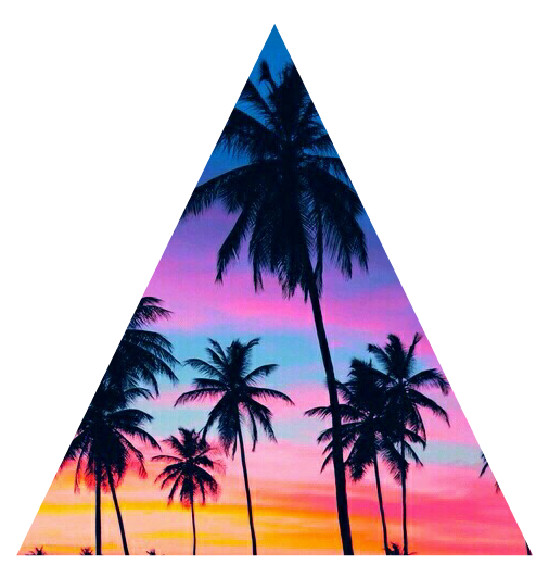 beach triangulo freetoedit sticker by @sof56